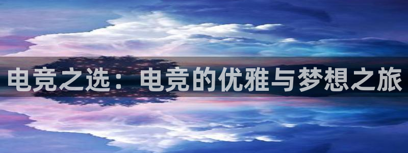 火博电竞app官网网站：电竞之选：电竞的优雅与梦想之旅